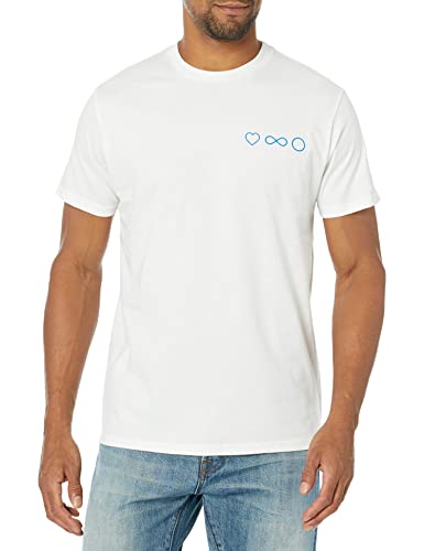 COLDPLAY Herren Offizielles Bio-Baumwolle T-Shirt, Weiß, XX-Large