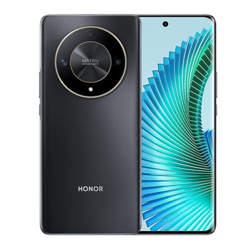HONOR Magic6 Lite Smartphone 5G, 8 GB + 256 GB, 6,78 Zoll, 120 Hz, Dreifach-Rückkamera, 108 MP, Akku mit hoher Kapazität von 5300 mAh, Android 13, Dual-SIM, 5109AWVG, Schwarz