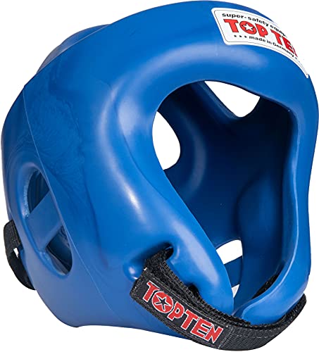 TopTen Competition Fight Helm, blau, M 55-59 cm