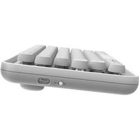 Rapoo Ralemo Pre 5 Tastatur USB + Bluetooth Deutsch Weiß (00217398)