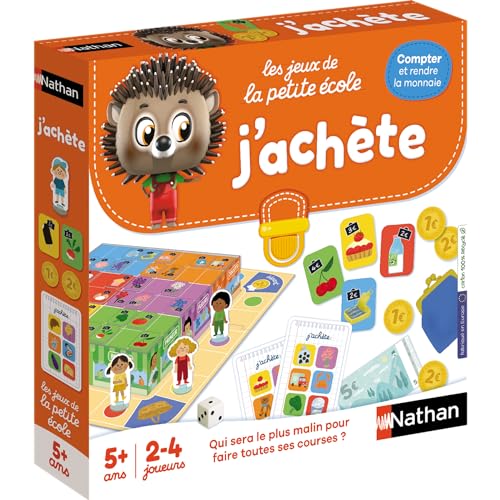 Nathan – Die kleine Schule – Ich kaufe – Spiel des Kaufmanns – Lernspiel – Lernspiel – für Kinder ab 5 Jahren