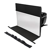 LumiQuest StripBox LTp 2-in-1 Softbox und StripBox mit UltraStrap Bundle - Soften Shadows Flash Lighting, vergrößert die Lichtquelle - Perfekt für Press- und Fotografiebeleuchtung (weiß/schwarz)