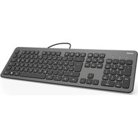 Hama KC-700 - Tastatur - USB - Deutsch - Schwarz, Anthrazit