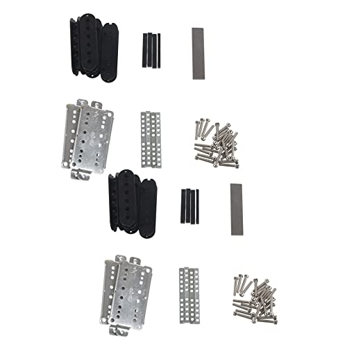 YUMIN 2 Satz Gitarren Humbucker Ton Abnehmer Kits für Zubehör/Cupronickel Platte / / Bobbin/Pole