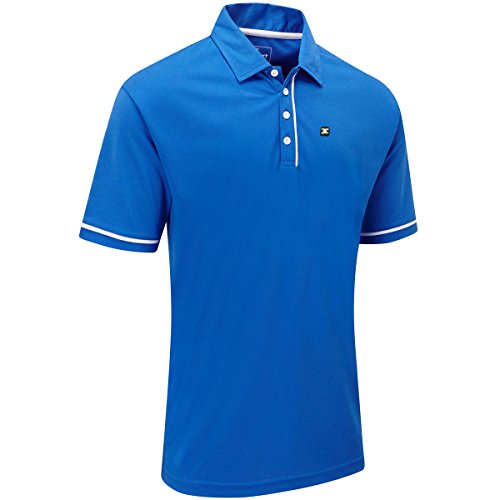 Stuburt Herren Urban Casual Polo Shirt - Imperial Blue, klein