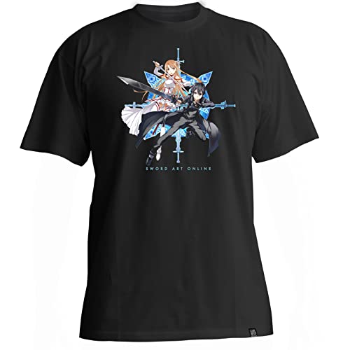 ABYstyle Sword Art ONLINE - Kirito & Asune - T-Shirt Homme (S)