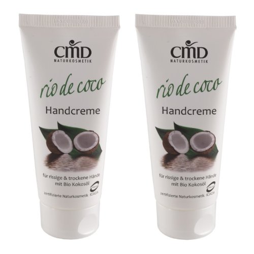 CMD Rio de Coco Handcreme mit Kokosöl 2er-Pack (bio, vegan, Naturkosmetik) Kokos
