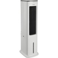 Midea Silent Air Cooler Pro klimaanlage mobil 4-in-1 :Luftkühler,Ventilator,Luftbefeuchter und Ionisation,Klimagerät ohne Abluftschlauch,5L,355m³/h,mit Fernbedienung,55W,Weiß