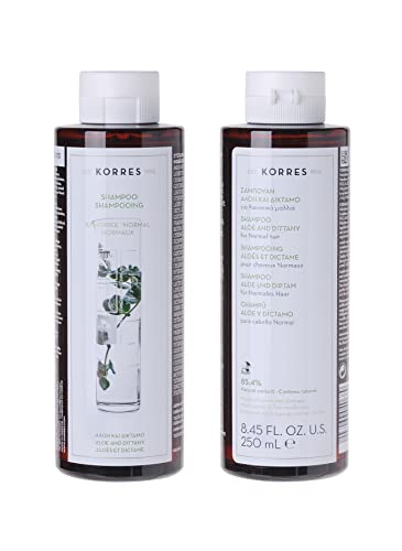 Shampoo für normales Haar, häufiger Gebrauch, Aloe und Diktam, 250 ml Korres