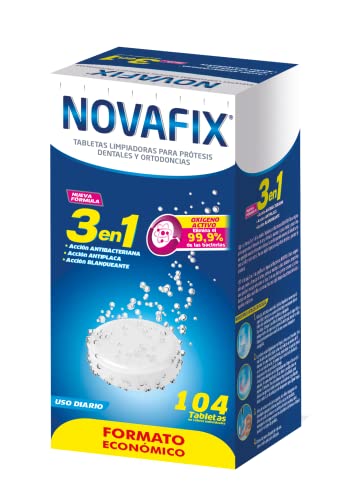 Novafix 108 Tabletas Limpieza
