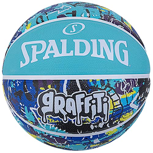 Spalding Unisex-Adult basketballs, Blue, 7