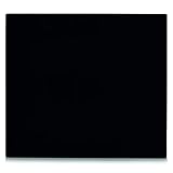 Zeller 26284 Herdblende-/Abdeckplatte, Glas, schwarz