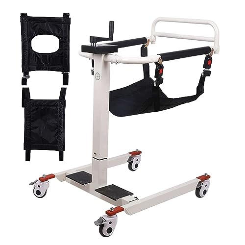 Patientenlift-Transfer-Mobilitätsstuhl, Patientenlift-Rollstuhl für den Transferlift zu Hause, tragbarer Transport-Duschstuhl, Nachtkommode, Badezimmer-Rollstuhl