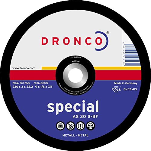 DRONCO AS30S-300FH/20 - Disco de corte metal AS 30 S-FH Special, 300 x 3,5 mm