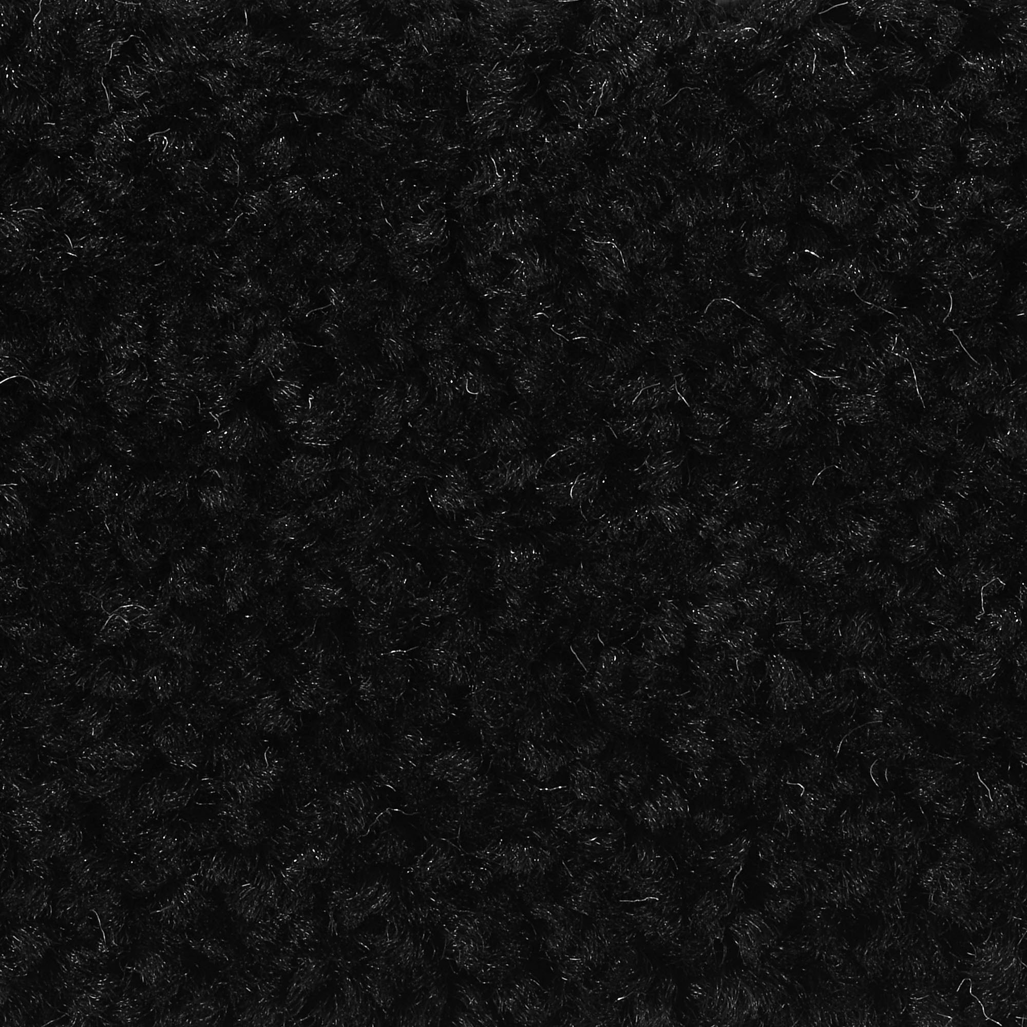 BODENMEISTER BM72182 Teppichboden Auslegware Meterware Hochflor Shaggy Langflor Velour schwarz 400 cm und 500 cm breit, verschiedene Längen, Variante: 3 x 5 m