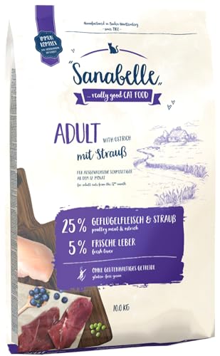 Sanabelle Adult Strauß, 4er Pack (4 x 2000 g)
