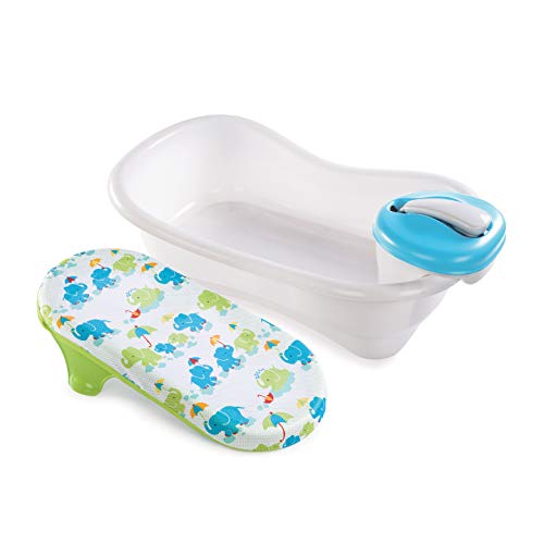 Summer Infant Badewannen-Dusche, für Neugeborene und Kleinkinder, Blau