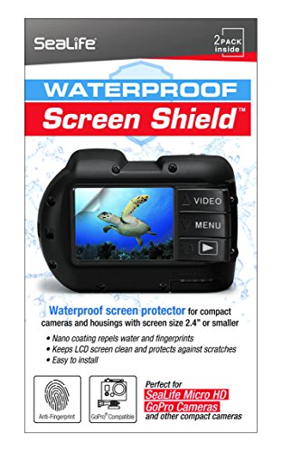SeaLife SL5012 Displayschutzfolie für Micro HD/GoPro/Kompaktkameras (transparent)