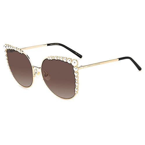 Carolina Herrera Unisex Her 0076/s Sunglasses, 000/HA Rose Gold, 58