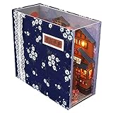 Umifica Book Nook Miniatur-Kit - Japanisches Straßenmodell - Buchstützen-Modellbausatz für Bücherregaldekoration, Architektursammlung für Eltern, Familie, Freunde, Nachbarn