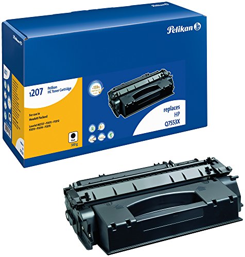 Pelikan Toner ersetzt HP Q7553X (passend für Drucker HP P 2014/ 2015; M 2727/ 7027; Canon I-Sensys 3310/3370)