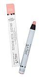 Beauty Made Easy Le Papier feuchtigkeitsspendender, veganer Lippenstift ohne Plastik, mit Shea Butter, Glossy Nudes CORAL 1 x 6g