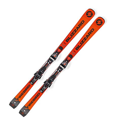 Blizzard Erwachsene Firebird Ski, Orange Schwarz, 165cm