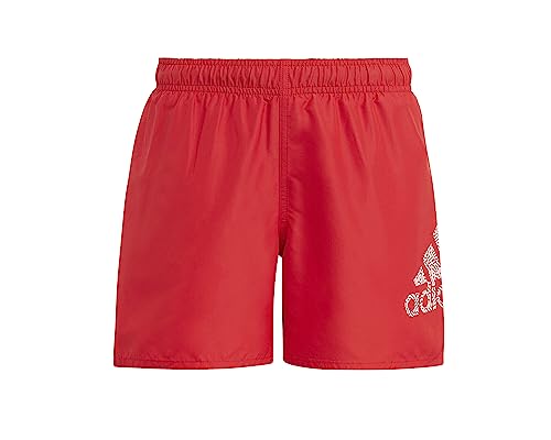 adidas Jungen Swim Shorts Bos Clx Sl, Better Scarlet/White, HA9409, 152