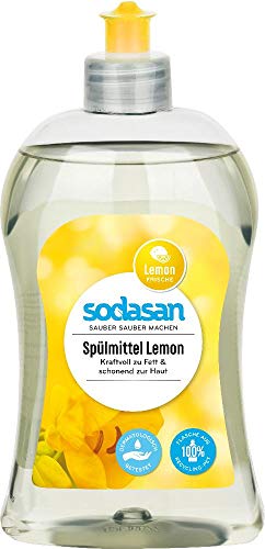 6 x 500 ml SODASAN Handspülmittel Lemon