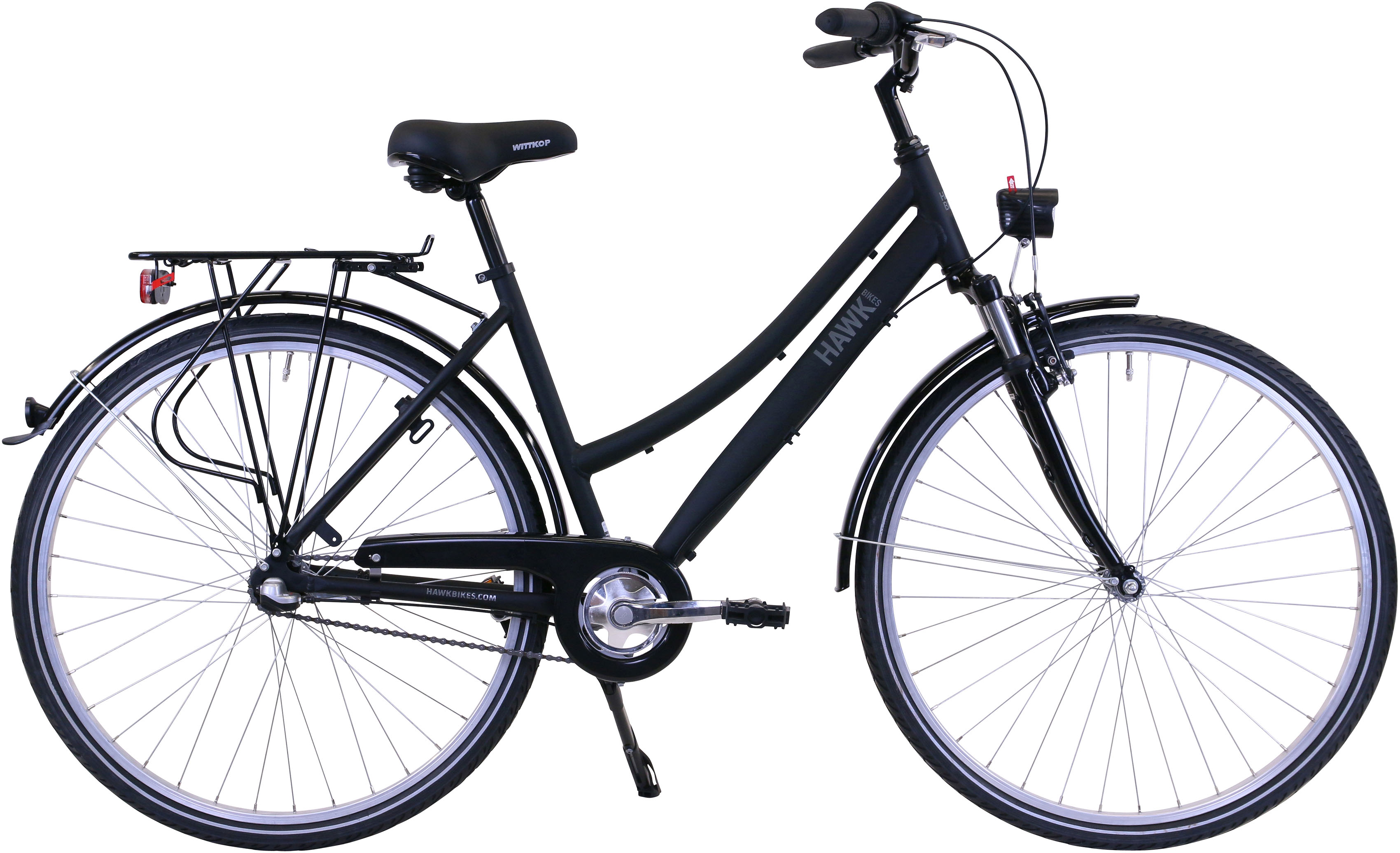HAWK Bikes Cityrad "HAWK Citytrek Lady Premium", 3 Gang, Shimano, Nexus 3-Gang Schaltwerk