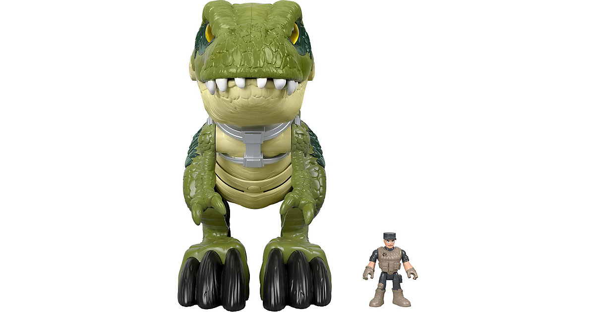 Fisher-Price Imaginext Jurassic World Hungriger T-Rex Dinosaurier-Spielzeug mehrfarbig 3