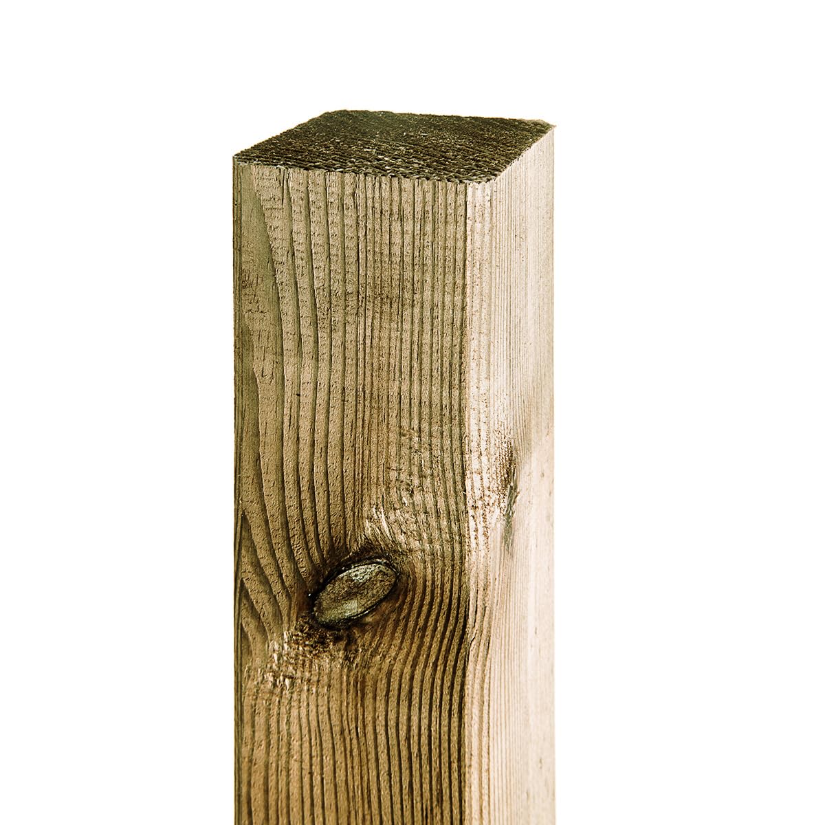 HaGa® Holzpfosten 10 Stk. 7x7cm in 180cm Höhe - Robuster Kiefernholzpfosten, grüne Kesseldruckimprägnierung, Wetterfest, für Zaunbau & Gartenprojekte