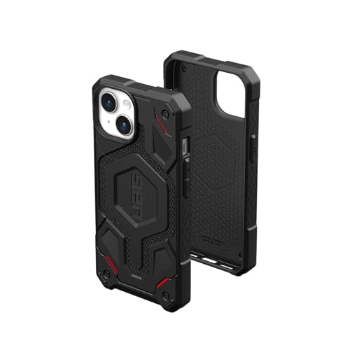 UAG Urban Armor Gear Monarch Pro MagSafe Case - Apple iPhone 15 Plus - kevlar schwarz - 114220113940 (114220113940)