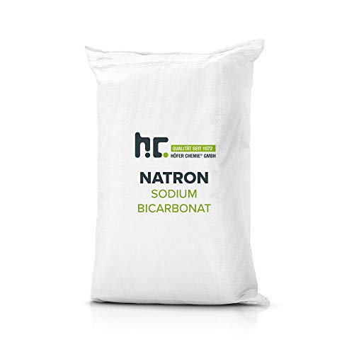 25 kg Natron Backsoda Natriumhydrogencarbonat in Lebensmittelqualität (Natriumbicarbonat- Backsoda - NaHCO3)