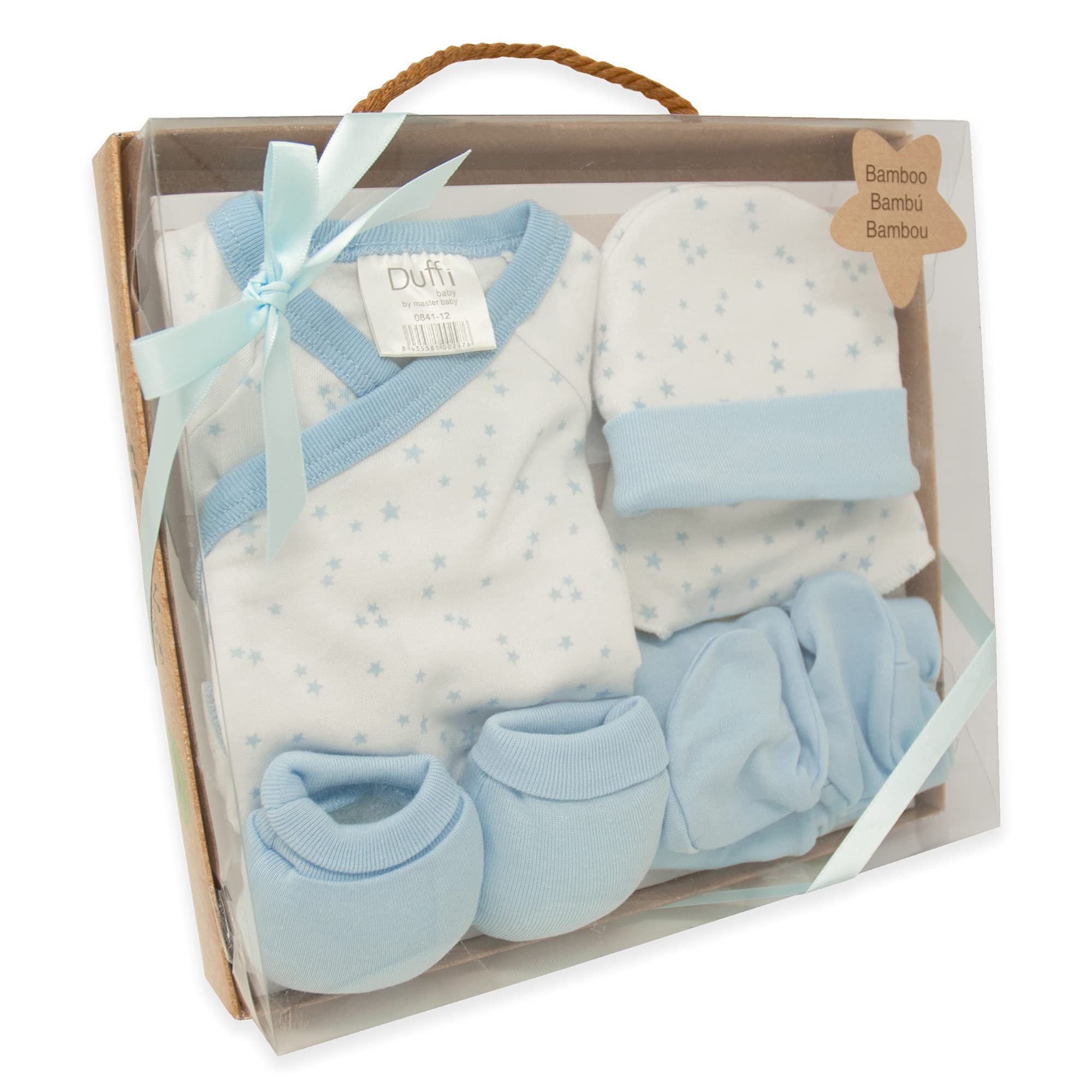 Duffi Baby 0841-12 Geschenkset, blau, Kinder