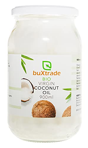 2 Gläser (je 900ml) BIO Virgin Coconut Oil - Kokosnussöl | Öl | Kochen | Kokosnuss | Kokosöl