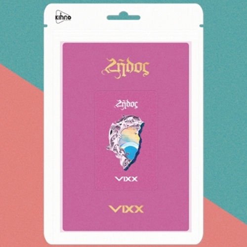 VIXX - [ZELOS] 5th Single Kihno Card Album Kihno Card+1p Sign Post Card+1p Credit Card+Photo Card Set (30pcs) K-POP Sealed