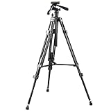 Walimex VT-2210 Video-Basic Kamerastativ (188 cm, 74 Zoll)