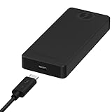 Sabrent Portable SSD Thunderbolt 3 1TB, Festplatte extern NVMe USB 3.2 Gen 2 2700 MB/s Lesen, USB 3.2 Kabel Typ C zu Typ A und Typ A zu Typ C enthalten, Externe M.2 SSD Aluminiumschale (SB-XTMQ-1TB)