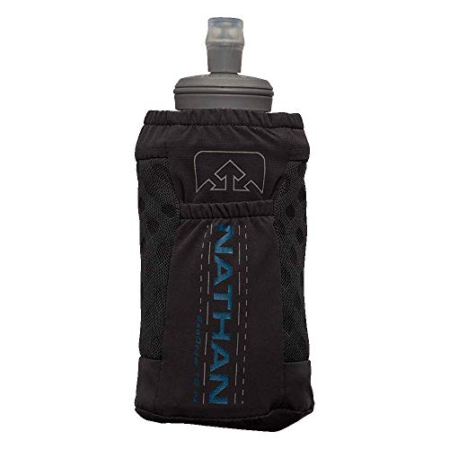 Nathan ExoDraw & ExoShot 2.0 Fläschchen, Handheld Wasserflasche für Marathons, Wandern, Ultra Running & Outdoor Aktivitäten