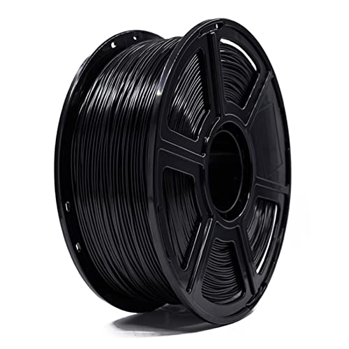 POM Filament 1,75 mm hat gute Steifigkeit, Flexibilität, Kompression und Zugeigenschaften, 3D-Drucker Filament 1kg2.2lb Spule,Schwarz
