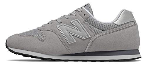 New Balance Herren 373 Core Sneaker Low-top, Grau (Grey/White Ce2), 37 EU