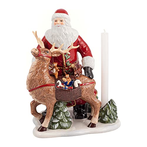 Villeroy & Boch 1486026549 Christmas Toys Memory Santa mit Hirsch (1 Stück)
