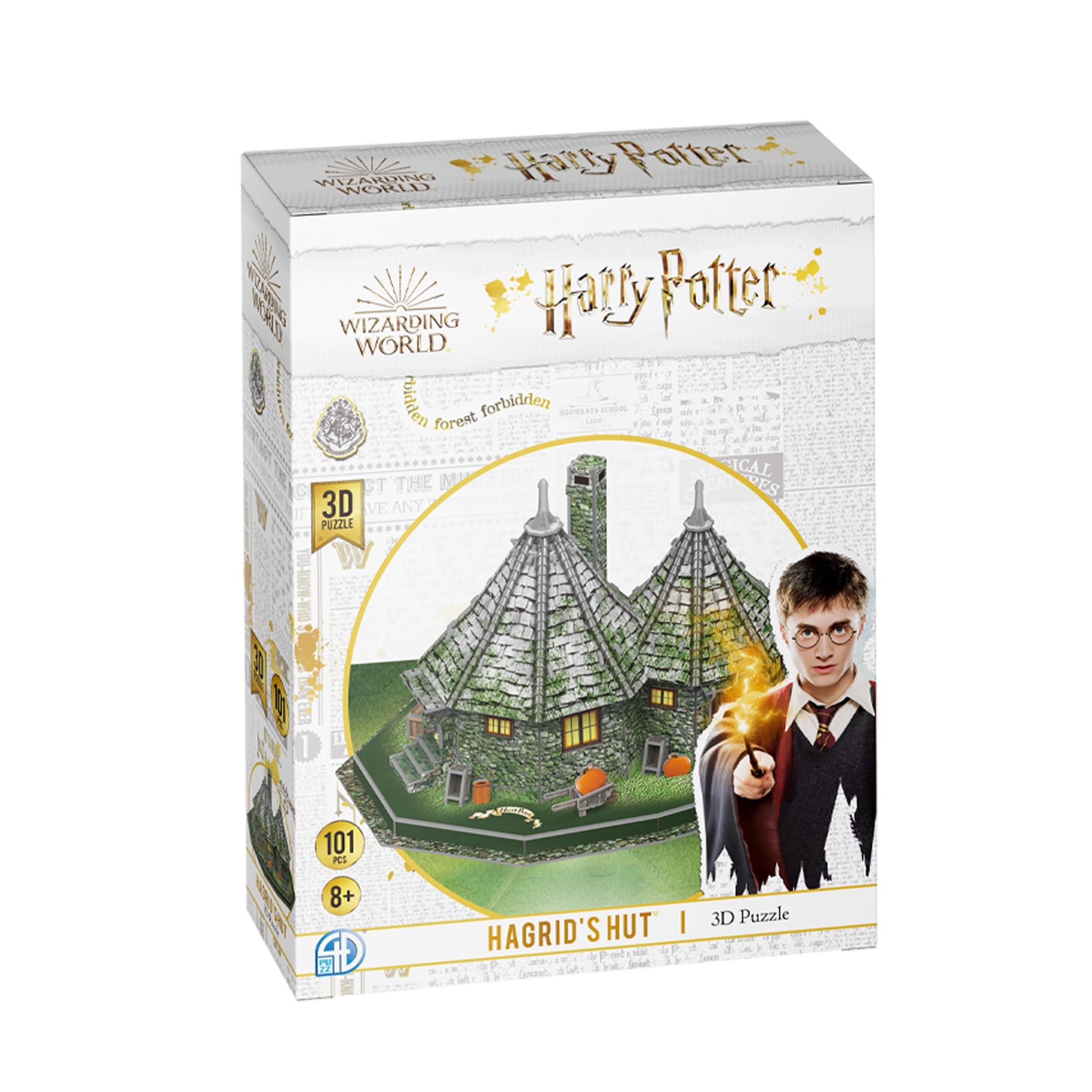 University Games 08482 Harry Potter Hagrid's Hut 3D Puzzle