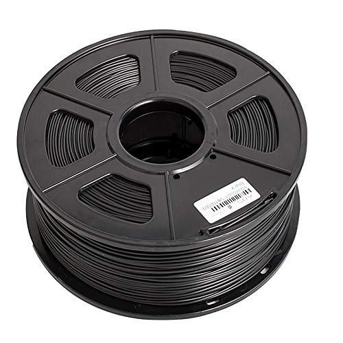 3D Printing Filament ABS Printing Material 1.75 mm 1 kg (2.2 pounds) Spool for 3D Printer and 3D Pen Black