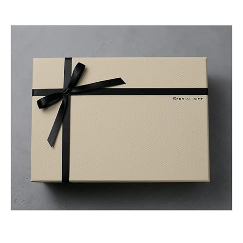 Einfache Geschenkbox mit Deckel, leere Aufbewahrungsbox, Geschenkverpackung, Dekoration, Geburtstag, Jubiläum, Überraschungsgeschenkverpackung schön