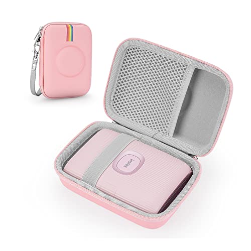 Reisetasche für Fujifilm instax Mini Link Smartphone Drucker, Schutzhülle Tragetasche (Rosa)