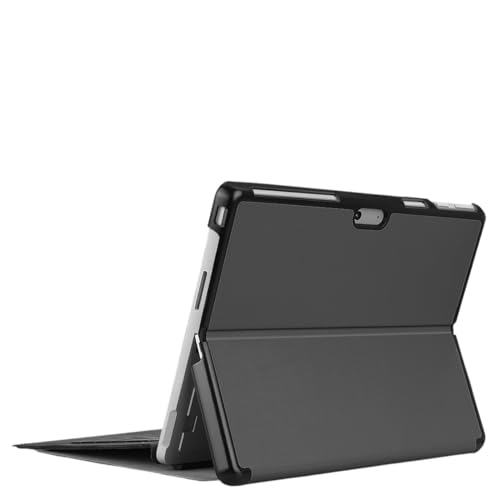 Schlanke und leichte Smart-Ledertasche, geeignet for Microsoft Surface Go3 Go2 Go, stoßfeste Tablet-Abdeckung (Color : Gray, Size : for Surface go)