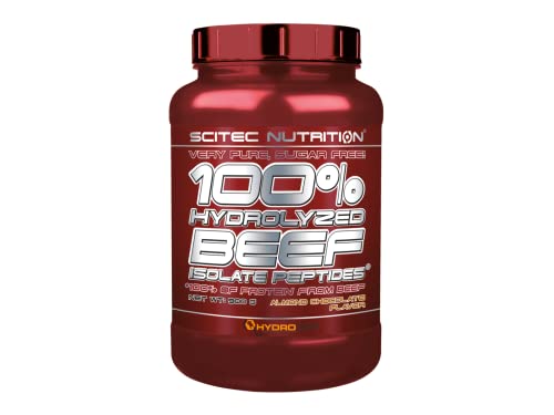 Scitec Nutrition Protein Beef Isolat Peptides, Mandel-Schokolade, 900g