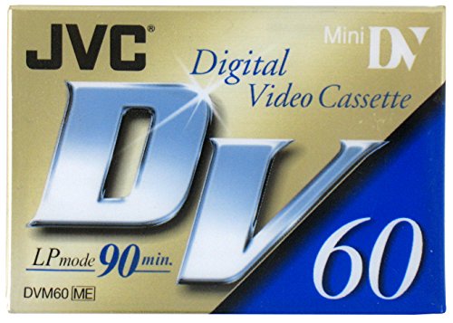 JVC – Digital Video Kassetten – m-dv60me – blanko Mini DV – 90 Minuten – 3 Pack